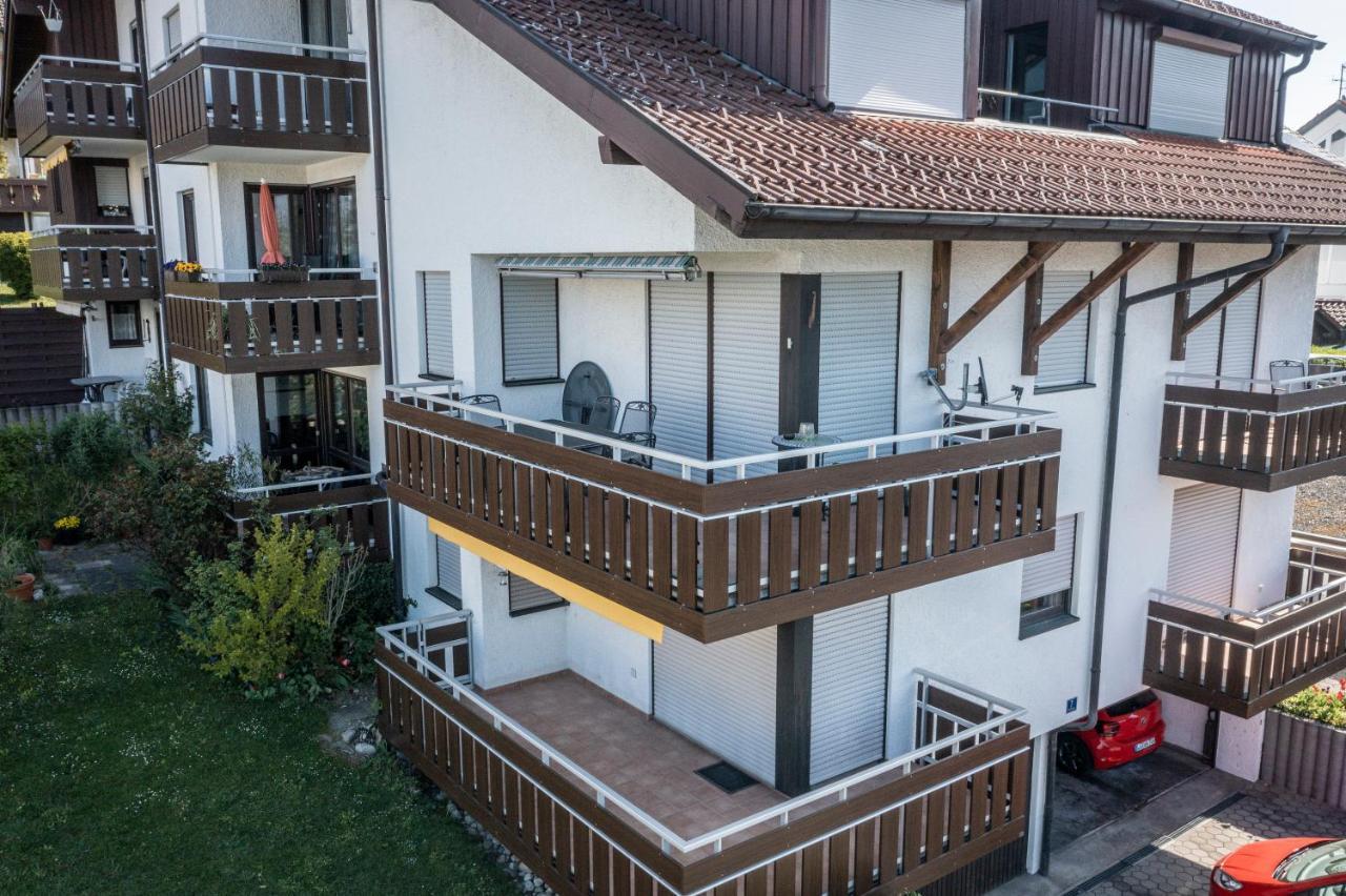 Ferienwohnung Seeblick Mit Blick Auf Die Alpen Wasserburg Exteriör bild