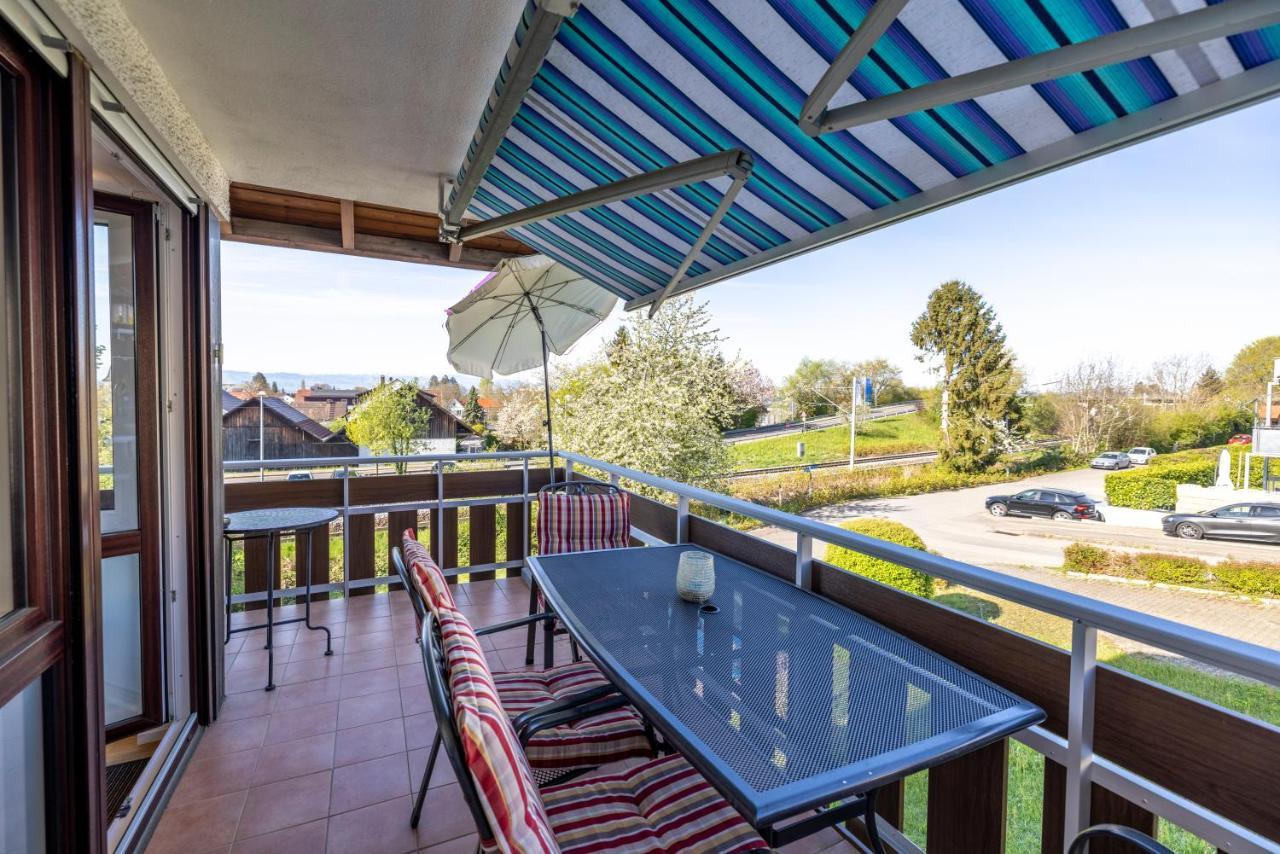 Ferienwohnung Seeblick Mit Blick Auf Die Alpen Wasserburg Exteriör bild